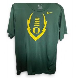 Nike Green Dri-FIT Men's Shirt University of Oregon Ducks Football